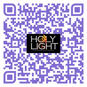 PayPal QR code for Holy Light Church of Deliverance